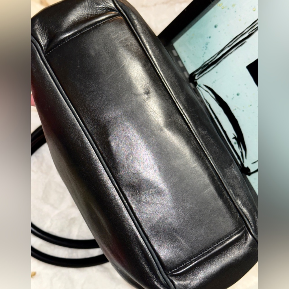 Prada SS 1998 Calf Leather & Acrylic handbag RARE - Picture 15 of 17